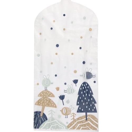 Transparent Clothes Dust Cover Suit Bag Hanging Garment Suit Coat Dustproof Cover Protector Wardrobe Organizer