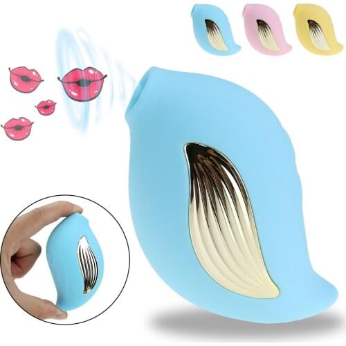 Sucking Mini Vibrator Toy Sex Oral Licking for Women Clitori Stimulator Tongue Nipple Female Masturbator Sucker Erotic Adult Toy