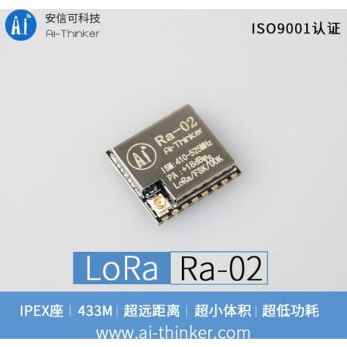 SX1278 LoRa spread spectrum wireless module 433MHz wireless serial port SPI interface Ra-02