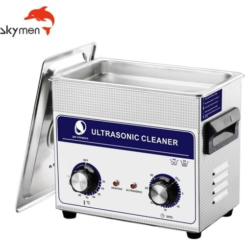 Skymen ultrasonic mini usb and uv automatic glasses timing cleaner auto parts wash machine 3l for toothbrush