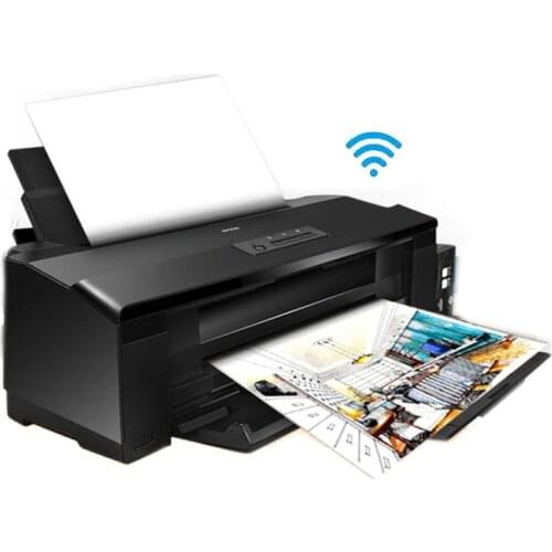 Vilaxh 220V 110V L1800 A3 A4 Size Inkjet Printer with WIFI For For Epson L1800 6Color Photo Printer Sublimation Printers