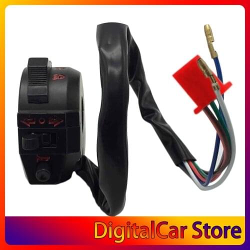 1pc Universal Handlebar Left ATV Motorcycle Control High/Low Beam light Turn Signal Horn Switch 7/8" hot selling