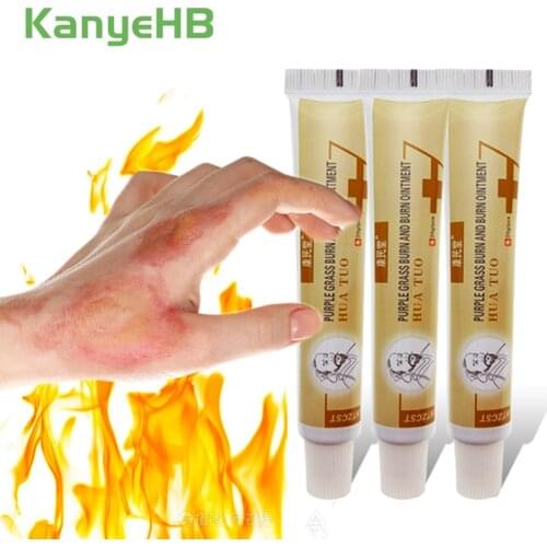 3pcs Burn Scald Wound Cream Hua Tuo Anti-infection Cream Herbal Pain Relief Ointment Powerful Repair Scar Removal Cream A263