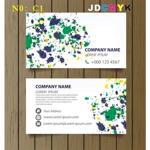 500 BUSINESS CARDS 300G GLOSSY OR MATTE 2SIDED PRINT only need 25.5usd No:C1