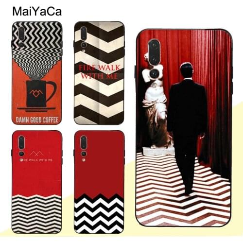 MaiYaCa TWIN PEAKS TV Show Case For Huawei P30 Pro P40 P10 P20 Lite Mate 20 30 10 Lite P Smart 2019 Z