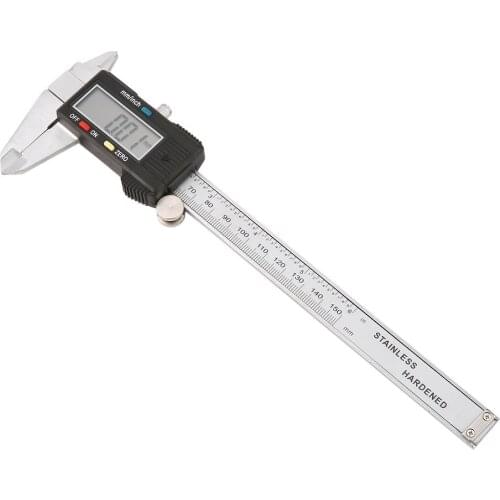 1pcs 150MM Electric 6" Stainless Steel Digital Vernier Dial Caliper Gauge Micrometer Micro Meter Hot Search Wholesale