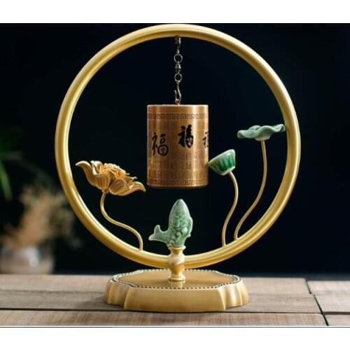 Feng Shui creative home decoration Zen home indoor dish incense burner decoration
