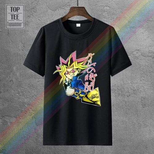 Yu Gi Oh T Shirt No Jikan Anime Manga Tcg Game S 6Xl MenS Funny Harajuku Tshirt