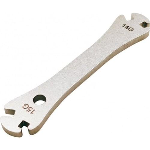 White small stainless steel high-strength supplies bicycle bicycle rim spoke wrench tightening corrector wrench