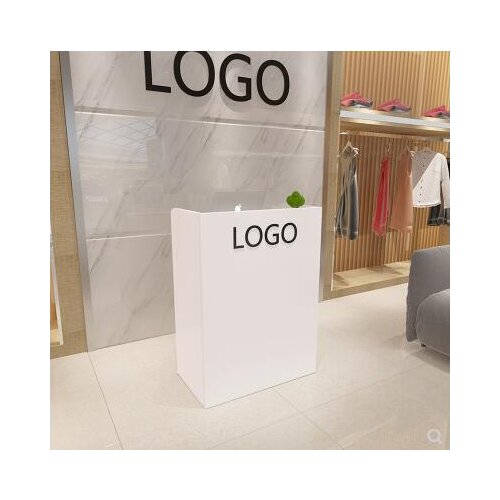 Cosmetics shop cashier counter contracted barber front desk small shop childrens wear shop bar table fashion creative