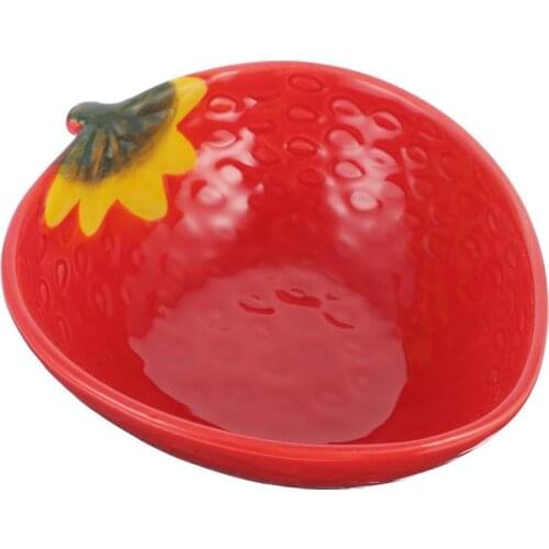 5inch Creative Cartoon Fruit Design Bowl Food Bowl Ceramic Salad Fruit Mixing Bowl Cake Snack Storage Bowl Kids Tableware