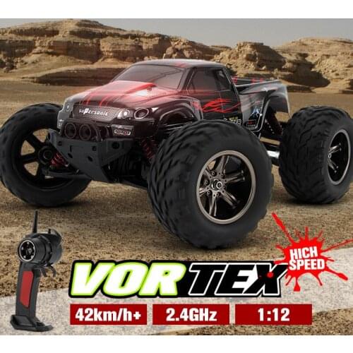 Latest Upgrade 2.4GHZ 1:12 Remote Control Electric Off-Road High-Speed Bigfoot Car Four-Wheel Drive Racing Car 42km/h
