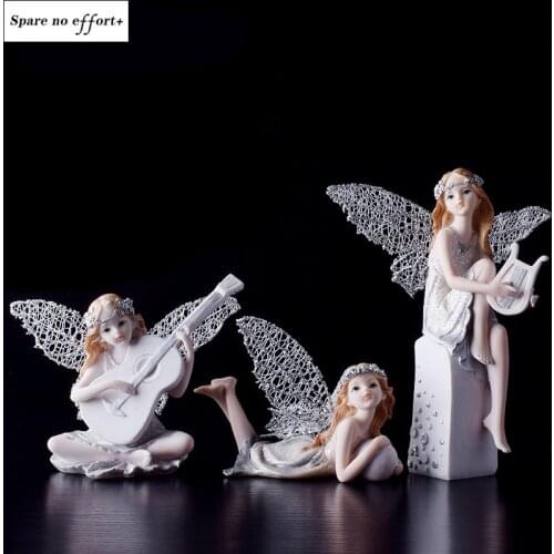 Angel Flower Fairy Decoration Home Decoration Accessories Kawaii Decoration Girl Birthday Gift Valentines Day New Year Gift