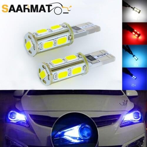 2pcs T10 LED Bulb Wedge bulb Signal bulb reading light The width light For Hyundai Accent Azera Elantra Solaris ix35 ix25 Tucson