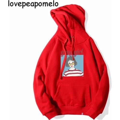 22 Style Spring And Autumn Hoodies Womens large Size Streetwear Print Sweatershirt Korean Ladies Loose character Pullover J235