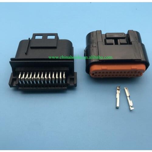 1 pcs 26 Pin 1.0mm male and female plug MX23A26XF1 MX23A26SF1 Waterproof Automotive Connector Motorbike ECU Socket