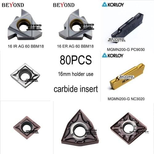 16mm 8pcs use carbide insert ,the link include 80 pieces carbide insert