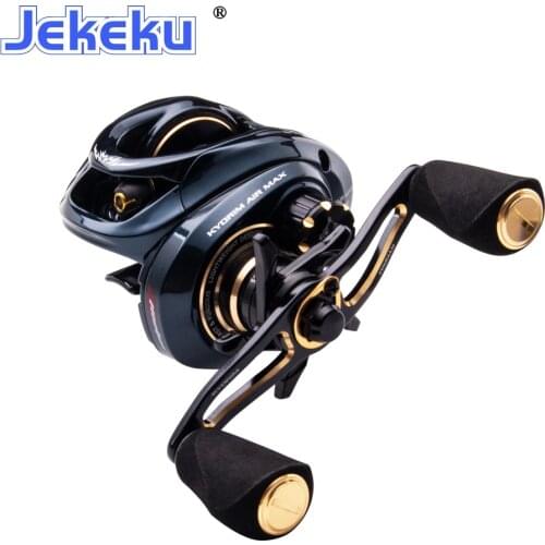 2021 NEW Ultralight Casting Fishing Reel Carbon Cover Magnetic Brake 10+1 BB 8.1:1 Aluminum Spool Soft Rubber Knob Max Drag 6KG