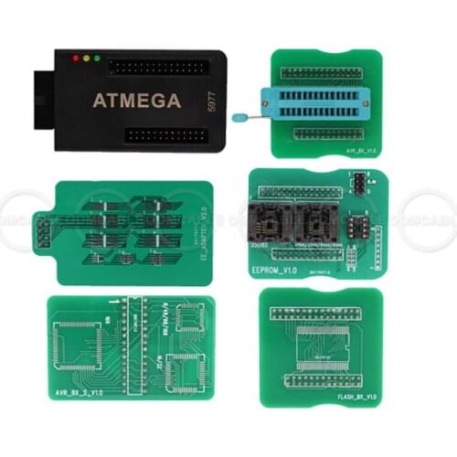 ATMEGA Adapter for CG100 PROG III Airbag Restore Devices with CG100 pro 35080 EEPROM and 8pin Chip FLASH Adapter
