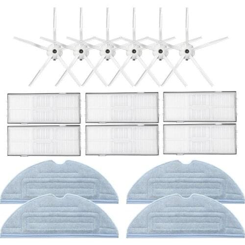 Promotion!Replacements Hepa Filter Side Brush Mop Cloths for Xiaomi Roborock S7 T7S T7Plus Accessories Mopping Cloth Spare Parts