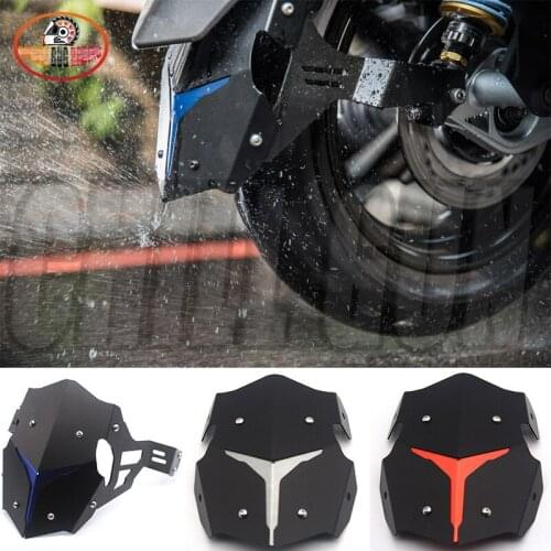 Motorcycle Aluminum Rear Mudguard Spalish Fender Mud Dust Guard Mudflap Rear Fender For XMAX300 XMAX 300 2017 2018 X-MAX 300 18