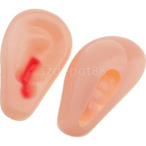Large Plastic Human Ears Costume Giants Dwarf GNOME Fancy Dress Accessories