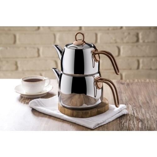 Teapot Set Tea Set Cup Tea for Turkish Tea Sets Kitchen Products Stainless Steel Teapot