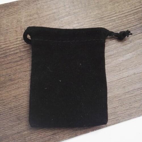 Black Velvet bag size 5*7cm Jewelery Gift Bags Brace Strap Pouches