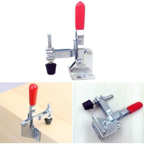 Holding Capacity Quick Release Handle Vertical Toggle Clamp Vertical Type for Hand ToolHand Tool 50Kg GH-101A