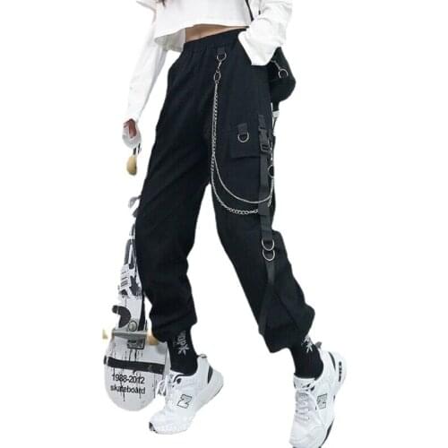 Glufigh Women's Trousers Harem Pants