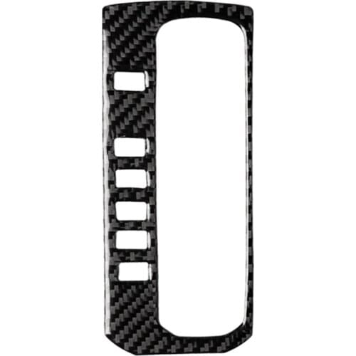 Carbon Fiber Car Interior Gear Shift Frame Trim For Auto Part