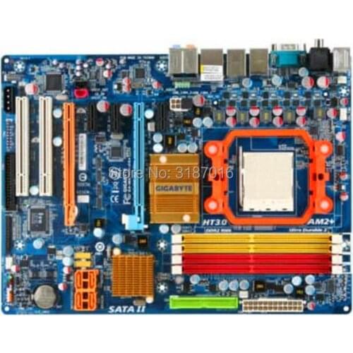 For Gigabyte GA-MA790X-DS4 Original Used Desktop Motherboard MA790X-DS4 790X Socket AM2 DDR2 SATA2 USB2.0