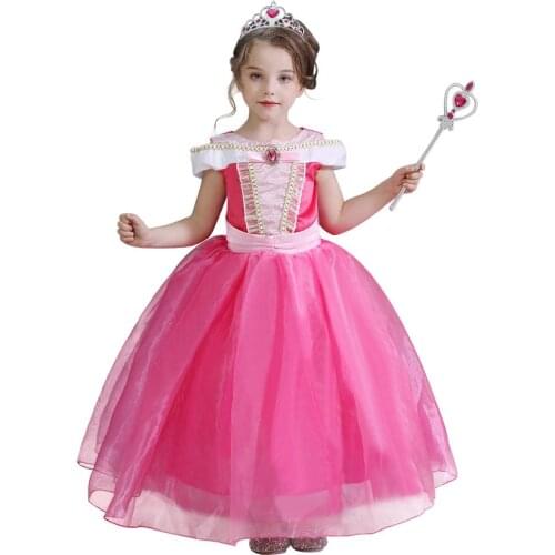 Fancy Baby Girl Clothes Closplay Dresses Princess Party Dress Halloween Children Clothing Girl Dress Costumes up