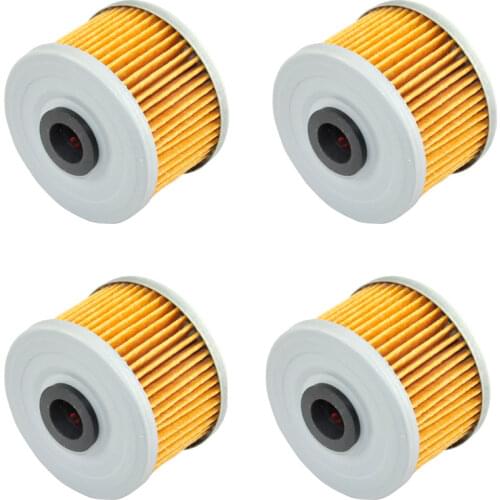1-4PCS Motorcycle Oil Filters For Honda CBR300R XL350R XLX350 XR350R XR 350R 250R GB400 XR250R ATC250 TRX250 TRX300 TRX400