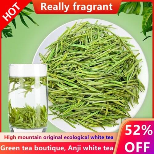 2021 new tea premium authentic Anji white tea tea white tea and golden bud combination tea spring tea green tea bulk 250g