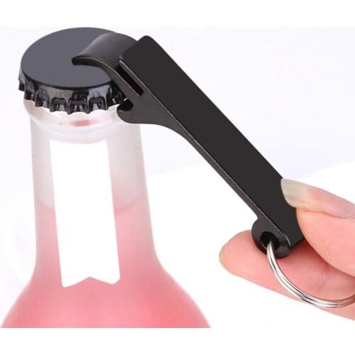 1Pc Open Cover Open Bottle Opener Creative Beer Bottle Cover Screwdriver Multi-Function Open Bottle Opener Keychain