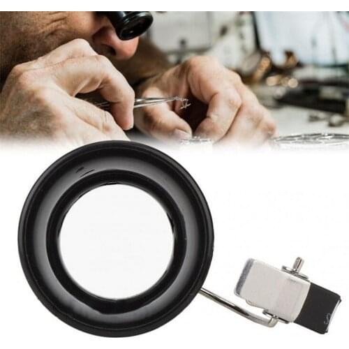 Clip-On Eyeglass Magnifier Loupes Magnifying Lens Watchmakers Jewellery Tools Watch Repair Tools
