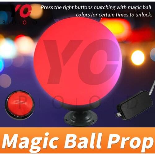 Magic Ball Prop Escape game in Takagism room press the correct buttons when the magic ball flash continuously to unlock YOPOOD