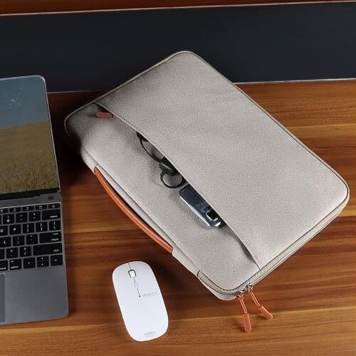 Laptop Bag 13 13.3 15.4 inch Waterproof Notebook Bag Sleeve For Macbook Case M1 Air Pro 13 15 Huawei Shoulder Handbag Briefcase