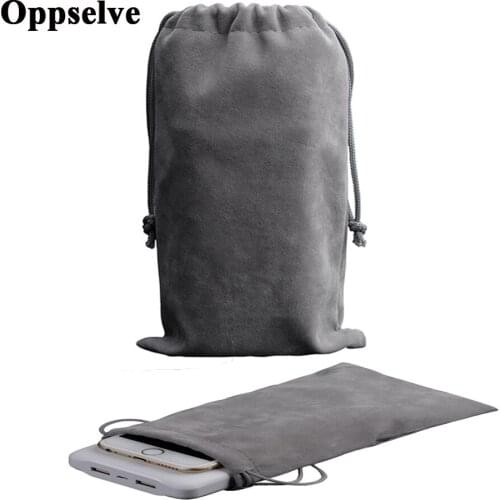 Phone/Power Bank Storage Phone Pouch For iPhone Xiaomi Huawei Power Bank Earphone USB Cable Storage Bag Mobile Phone Accessories