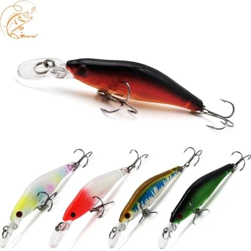 Thritop New Minnow Artificial Bait 6G 85MM 5 Different Colors TP041 High Quality Hard Lure For Fishing Wobblers Bass Pike