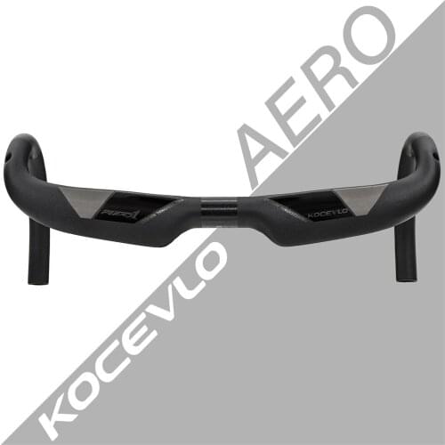 KOCEVLO Road Aero 1 Carbon Fibre Driver 31,8 MM 400/420/440MM Motorcycle Bent Bar Bicycle Parts Racing