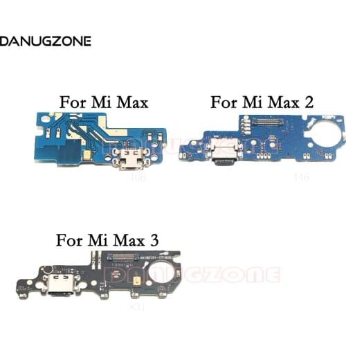 USB Charging Dock Connector Port Dock Plug Jack Charge Board Flex Cable For Xiaomi Mi Max 2 Max2 / Max 3 Max3