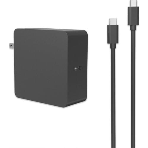 65W USB C Type C Power Adapter Charger Compatible with Lenovo ThinkPad T480 T480S X1, MacBook pro, MacBook, Lenovo, ASUS and mor