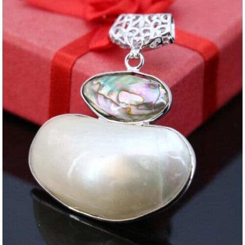 Women Gift word Love marine natural white pearl shell abalone shell pendant,Fit fashion female necklace making who