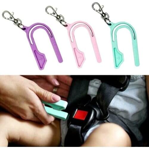 1pcs Professional Child Safety Belt Keychain Tool Car Seat Key Safety Seat Unlocking