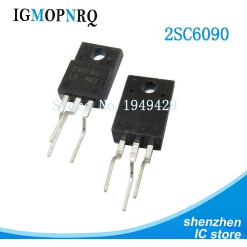 10pcs 2SC6090LS TO-220F C6090 TO-220 2SC6090 TO220F 6090LS line pipe authentic