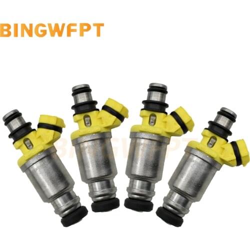 4pcs Fuel Injector Nozzle For TOYOTA 90-92 Celica & MR2 2.2L OEM:23250-74040 23209-74040 2325074040 2320974040
