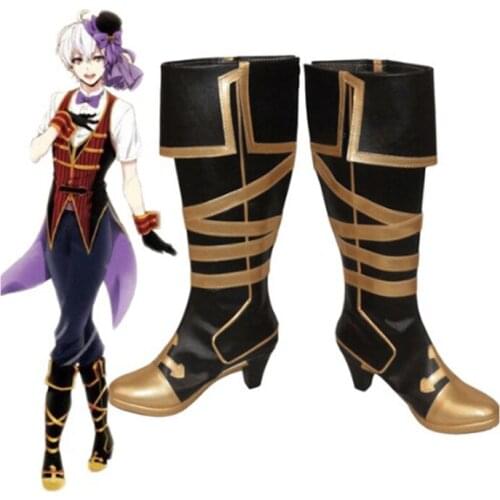 Anime Idolish7 Cosplay Shoes Boots Sougo Ousaka Cosplay Shoes Halloween Party Daily Leisure Shoes