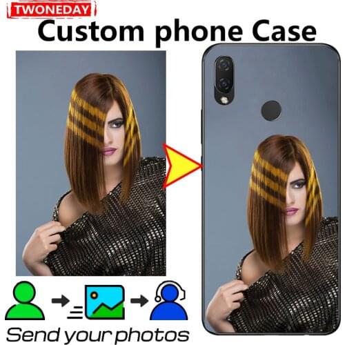 Personalized Customized DIY Case For Oneplus 7 6 5 3 2 1 X 5T 6T 3T 7 8 Pro Case Cover HD Print Name Photo Funda Case
